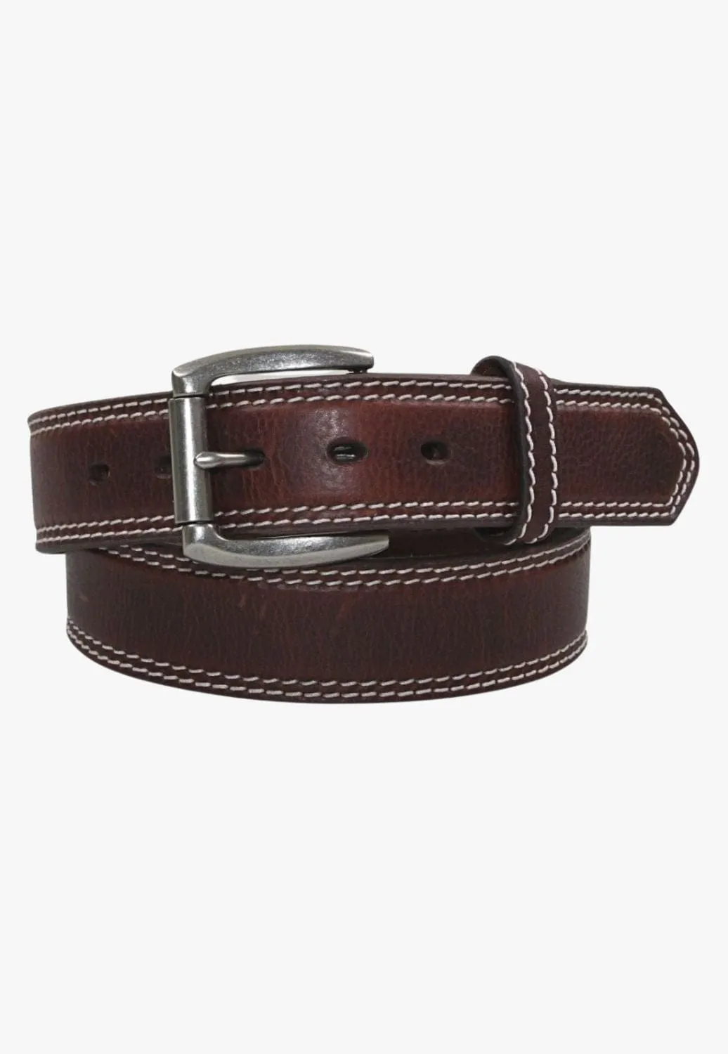 3D Mens Double Stitch Belt