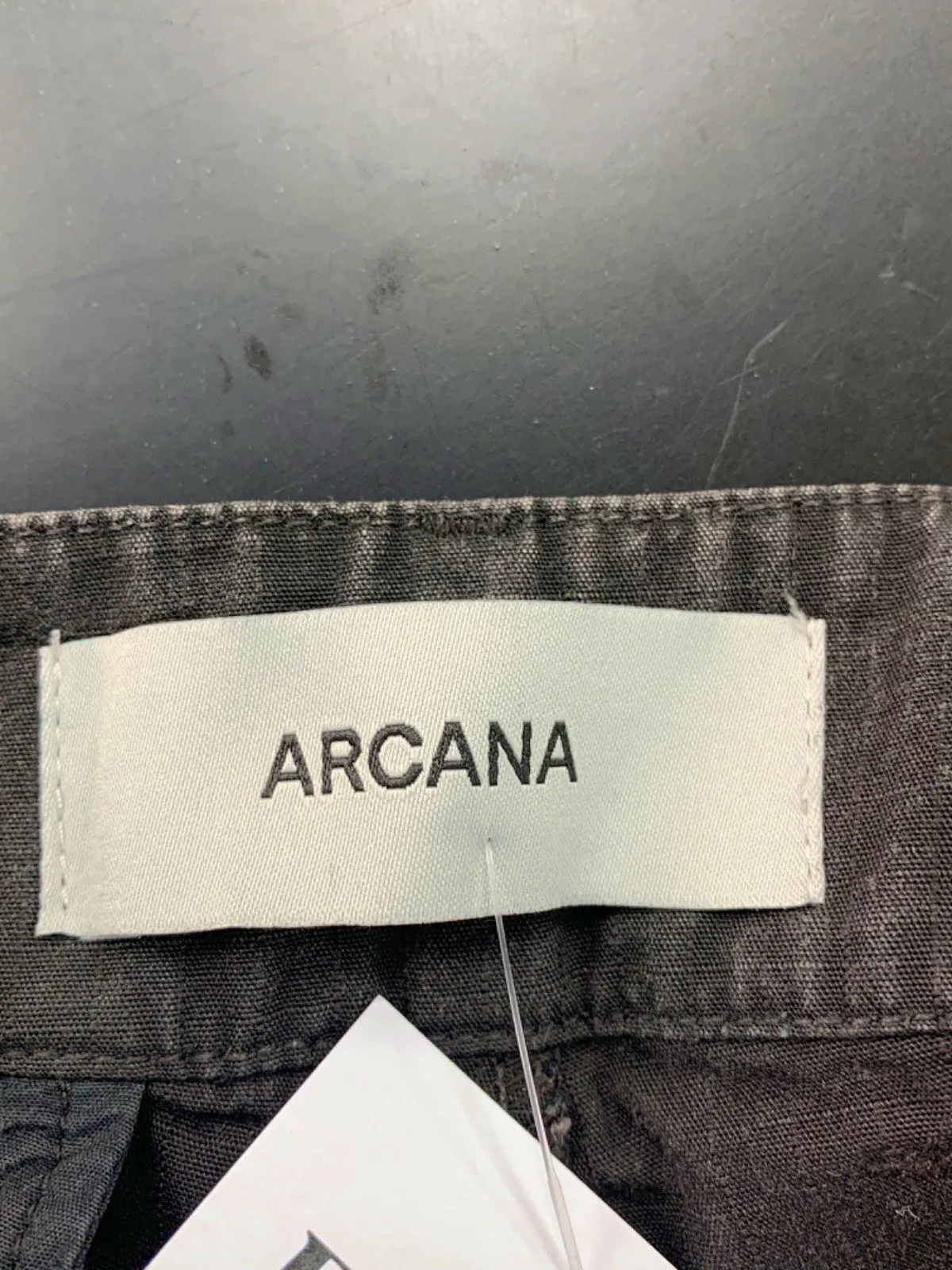 Arcana Black Cargo Trousers UK w32