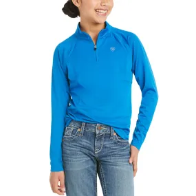 Ariat Children's Sunstopper 2.0 Imperial Blue Baselayer 10034994