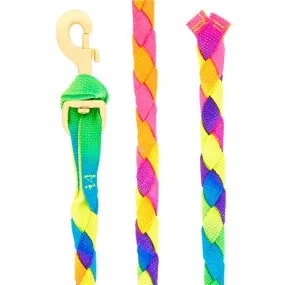 Bambino Hand Braided Rainbow Poly Lead