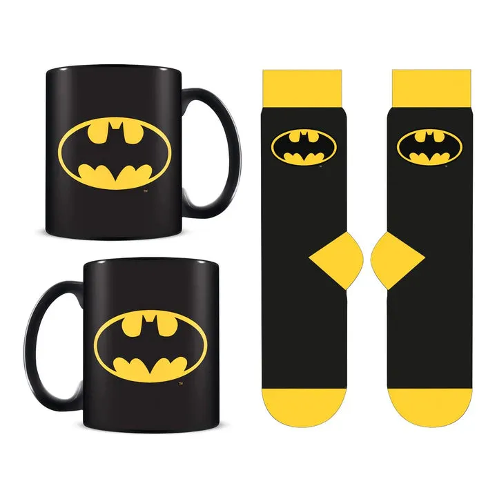 Batman (Batman Logo) Mug & Sock Set