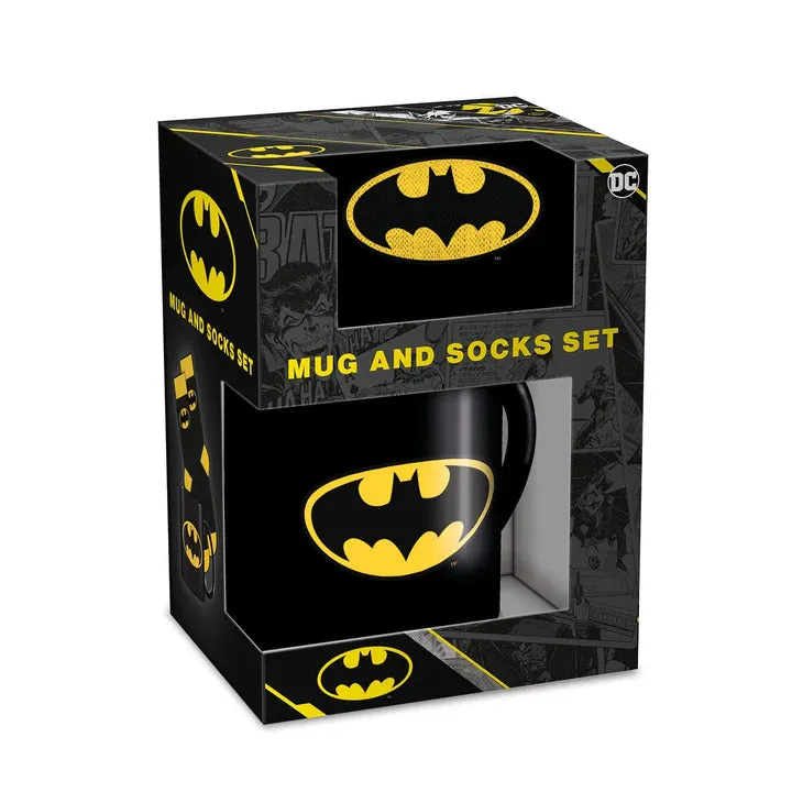 Batman (Batman Logo) Mug & Sock Set