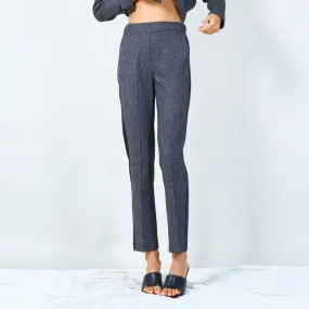 Classic tailored pants with side stripe wholesale