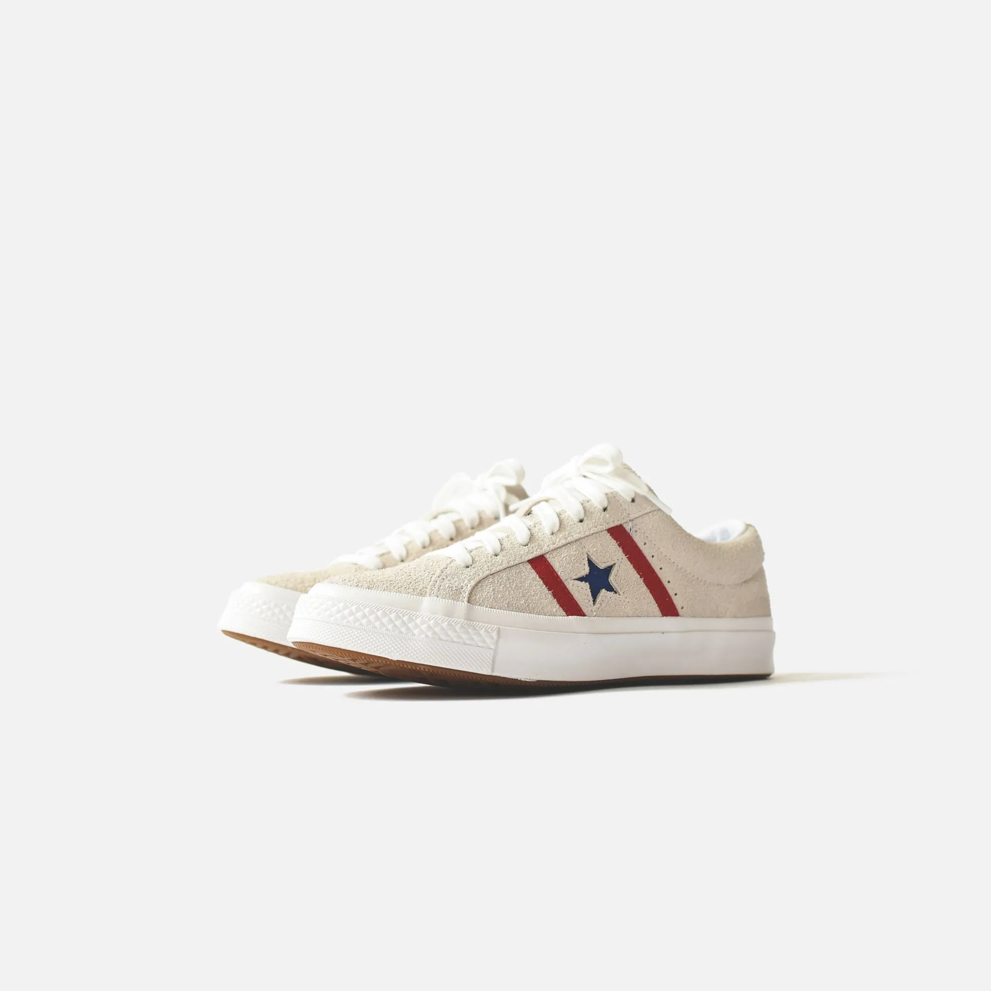 Converse Academy Ox - White / Enamel Red / Blue