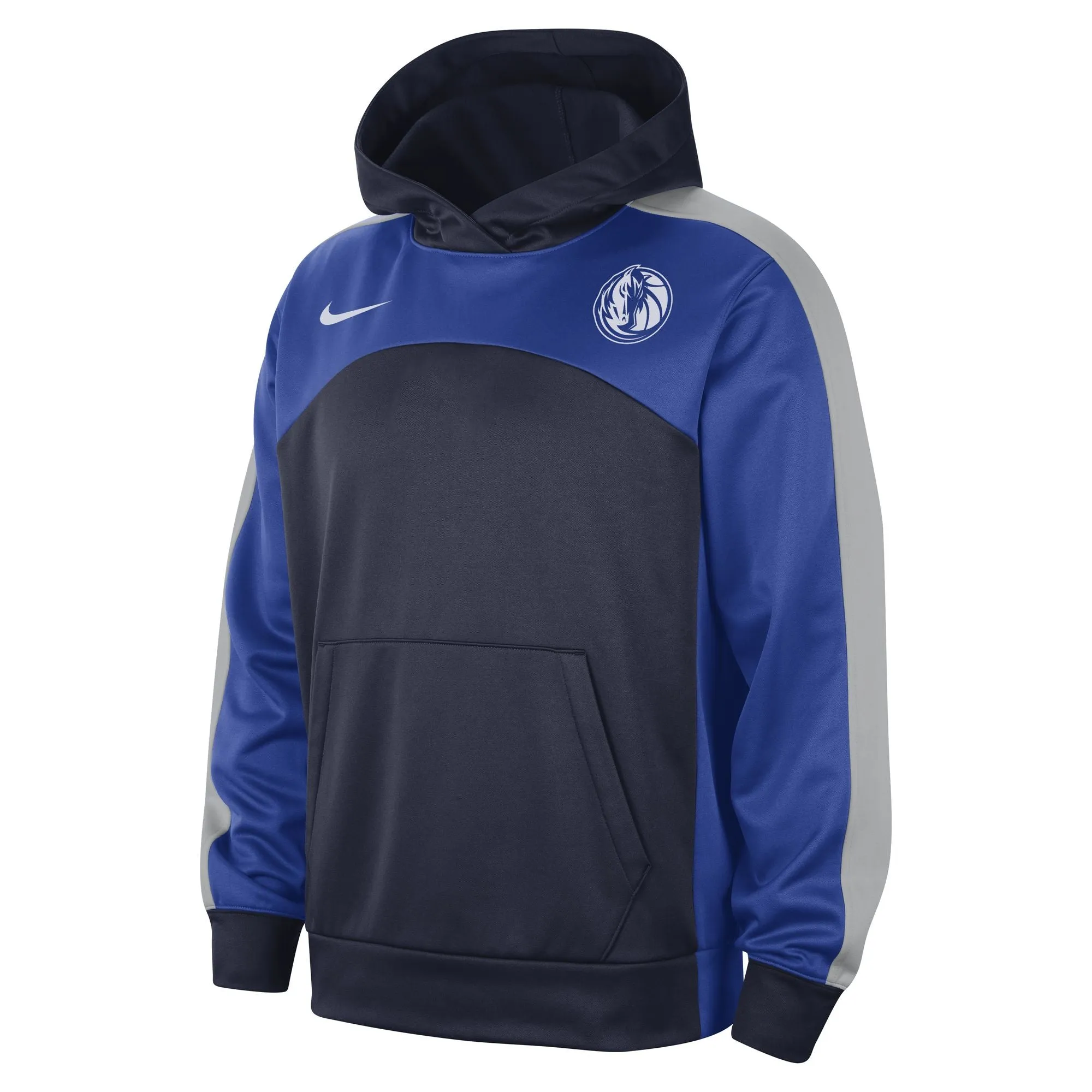 DALLAS MAVERICKS NIKE COLOR-BLOCKED NIKE HORSEHEAD HOODIE