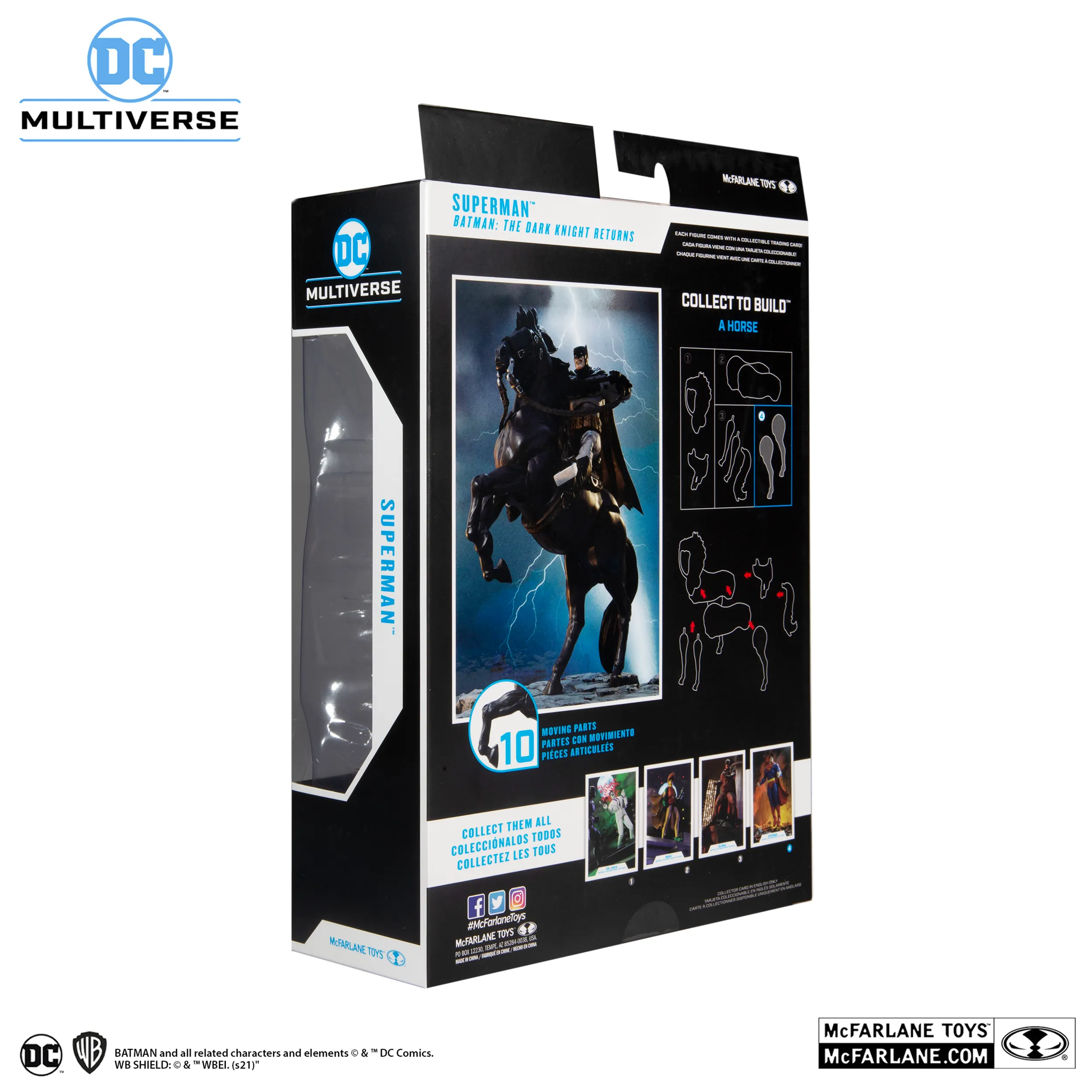 DC Multiverse Dark Knight Returns Superman 7" Inch Scale Action Figure (Build a Figure Horse) - McFarlane Toys