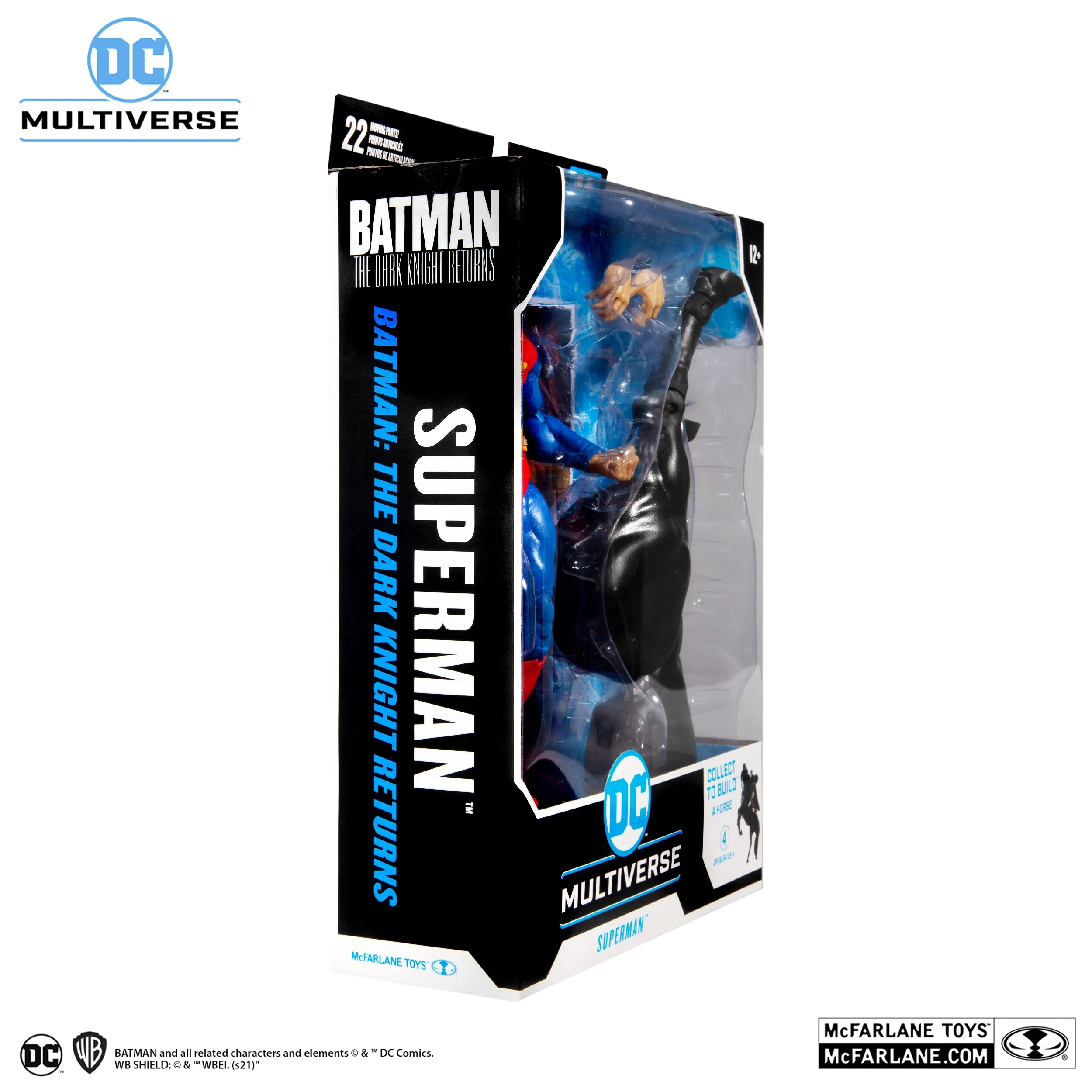 DC Multiverse Dark Knight Returns Superman 7" Inch Scale Action Figure (Build a Figure Horse) - McFarlane Toys