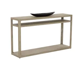 Doncaster Console Table - Smoke Grey