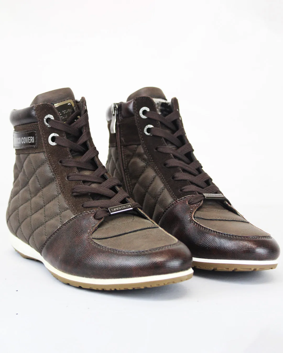 Enrico Coveri Brown Italia  Leather Boot