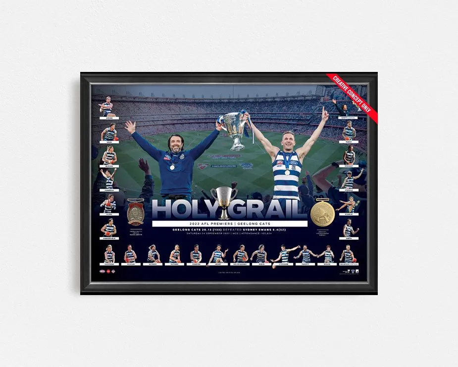 Geelong Holy Grail 2022 Framed Print