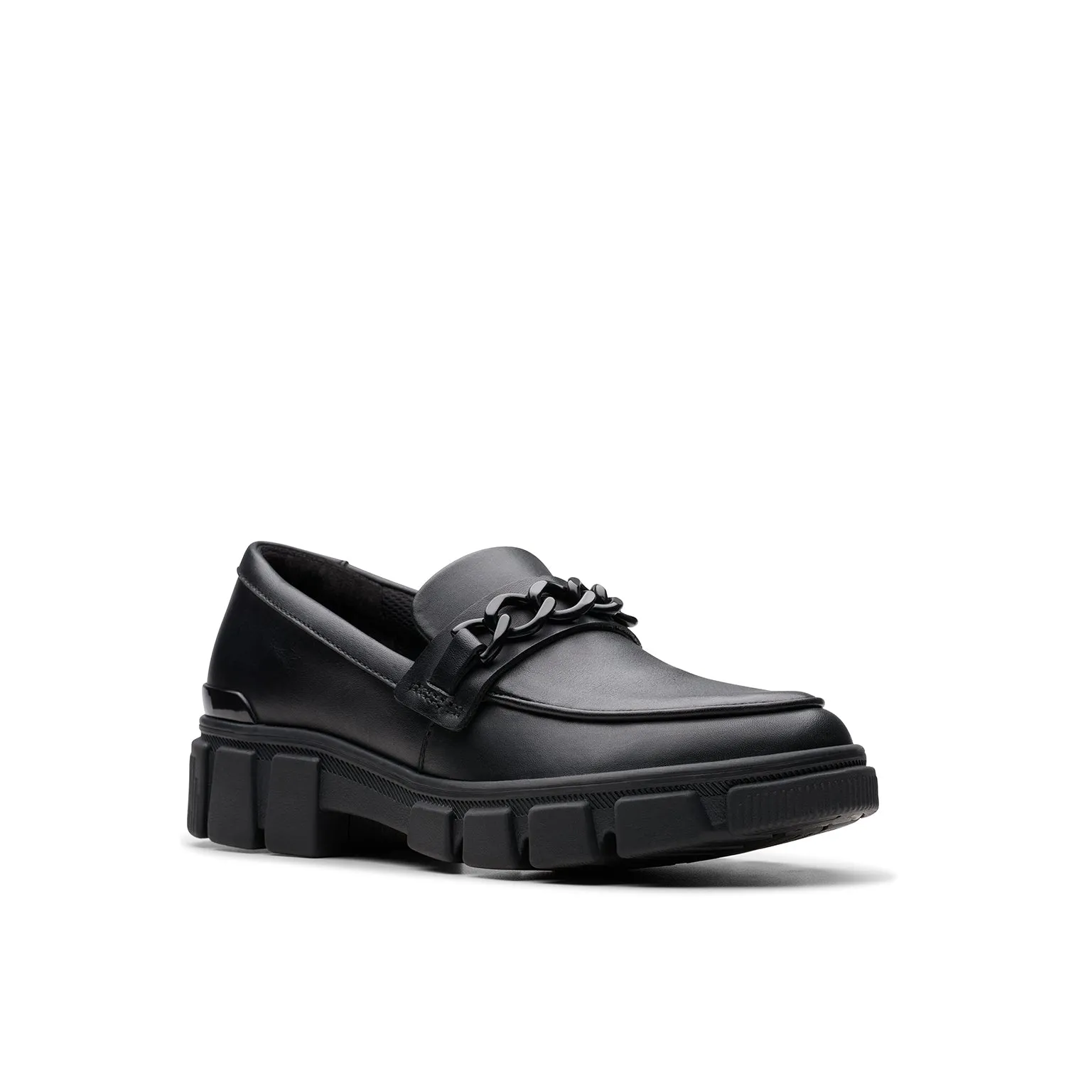 Girls - Evyn Walk Youth. Black Leather