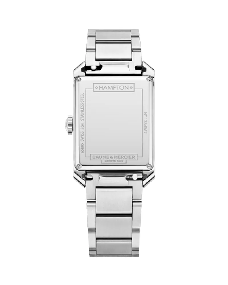 HAMPTON 10754, QUARTZ WATCH - 43 X 27 MM