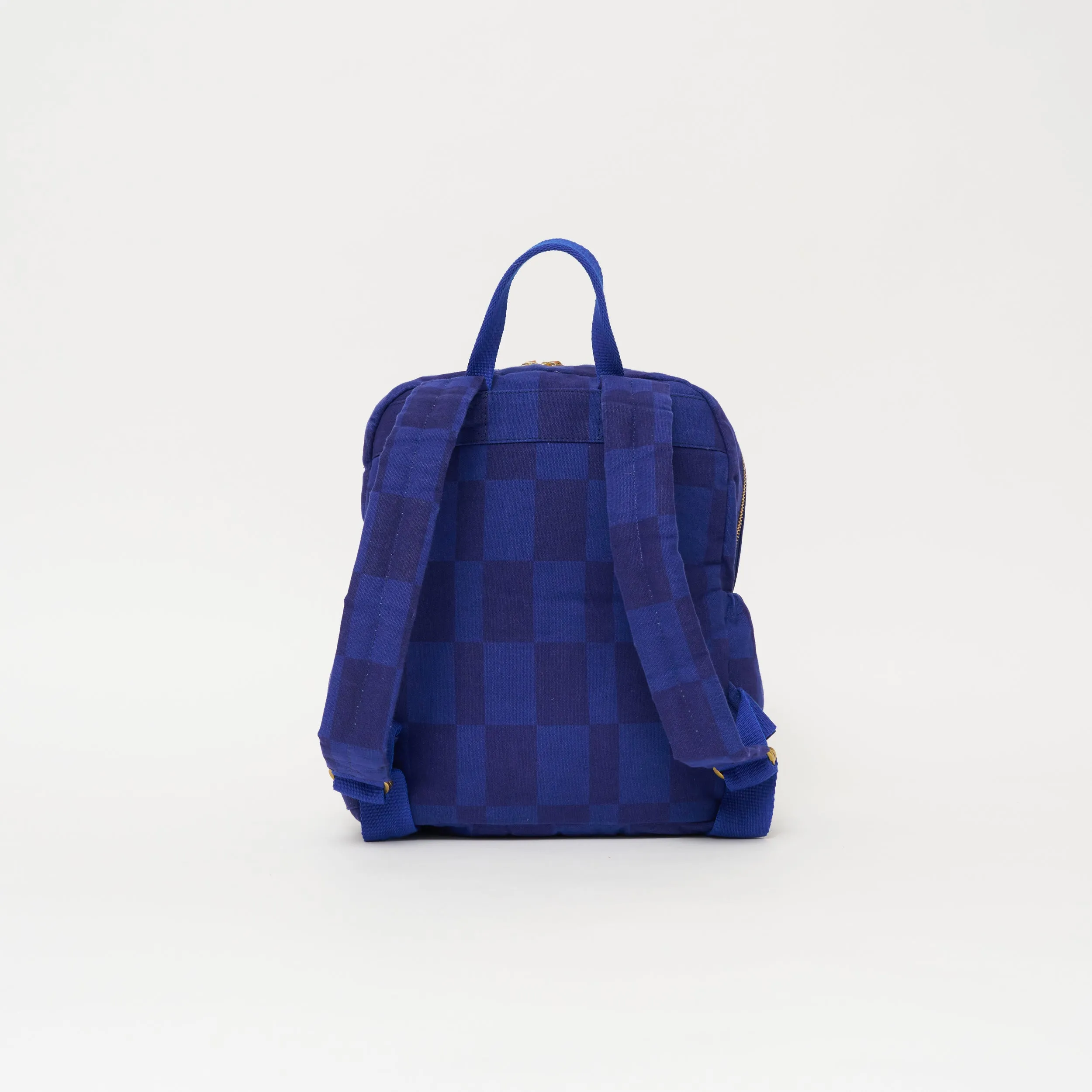 Kids' Backpack - Cobalt Checker