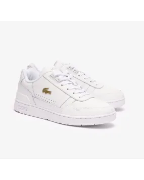 Lacoste T-Clip Sneaker - White/Gold