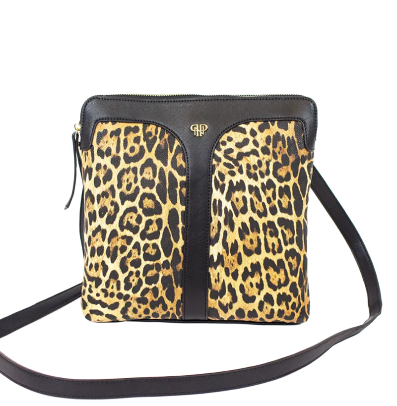 Litt Crossbody Bag - Quilted Leopard