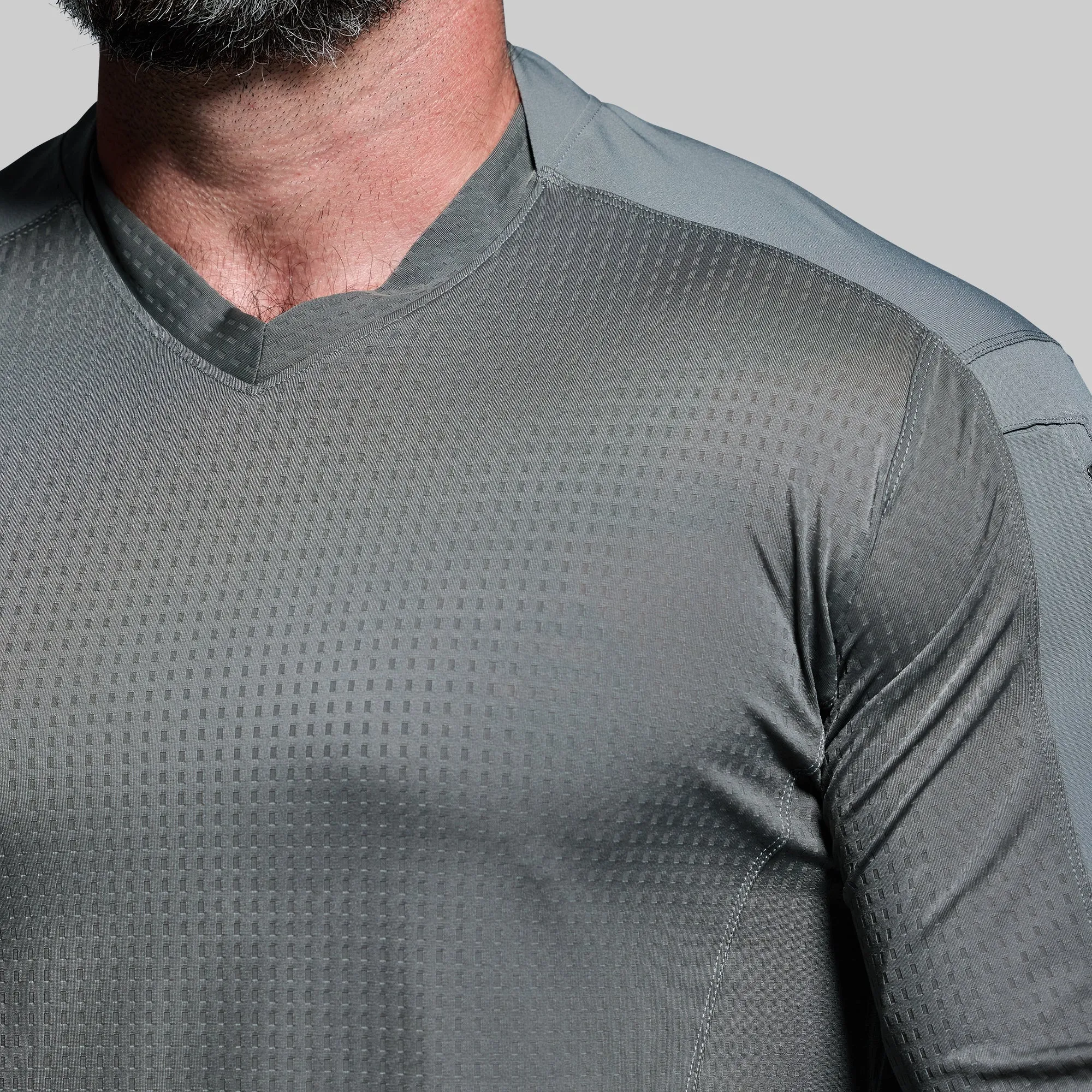 Long Sleeve Op Top Pro (Wolf Grey)