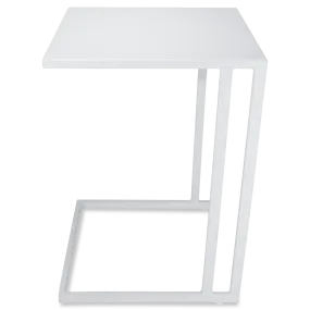 Mykonos Large Side Table in Arctic White