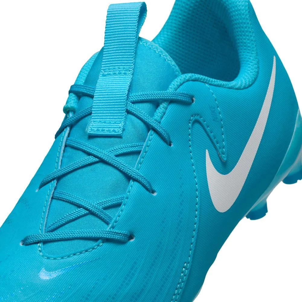 Nike Phantom GX II Academy FG/MG Jnr Football Boots (Blue Fury/White)