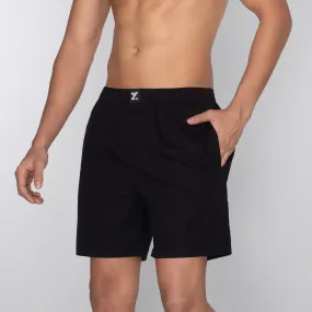 Pace Cotton Boxer Shorts Black Knight