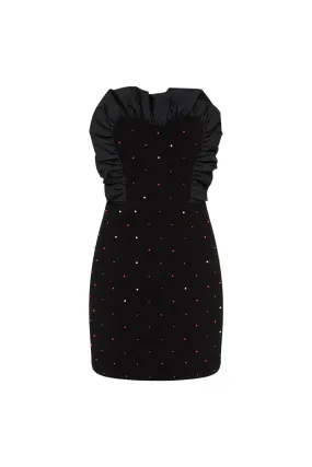 Pollock Strapless Mini Dress