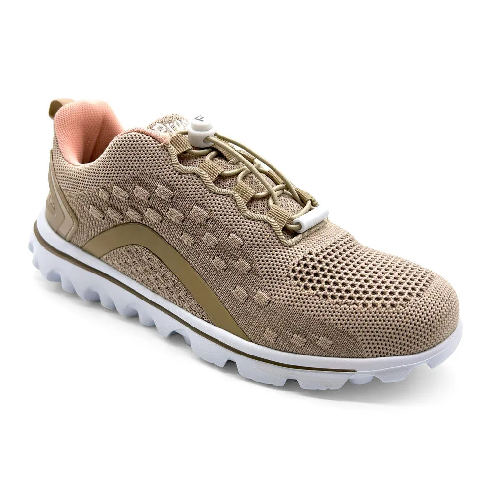 Propet Women's TravelActiv Axial Taupe/Peach