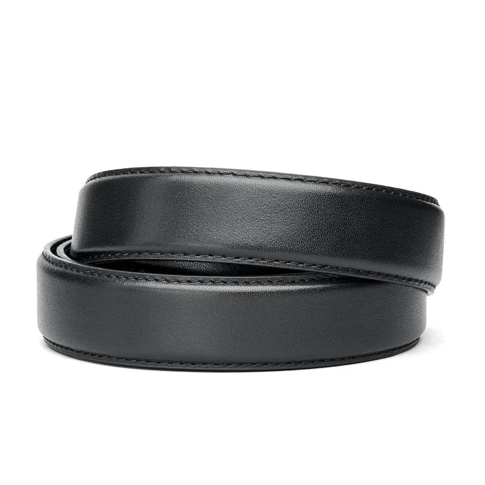 SLIM FULL GRAIN LEATHER STRAP 1.125" [STRAP ONLY]