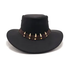 The Croc Leather Hat