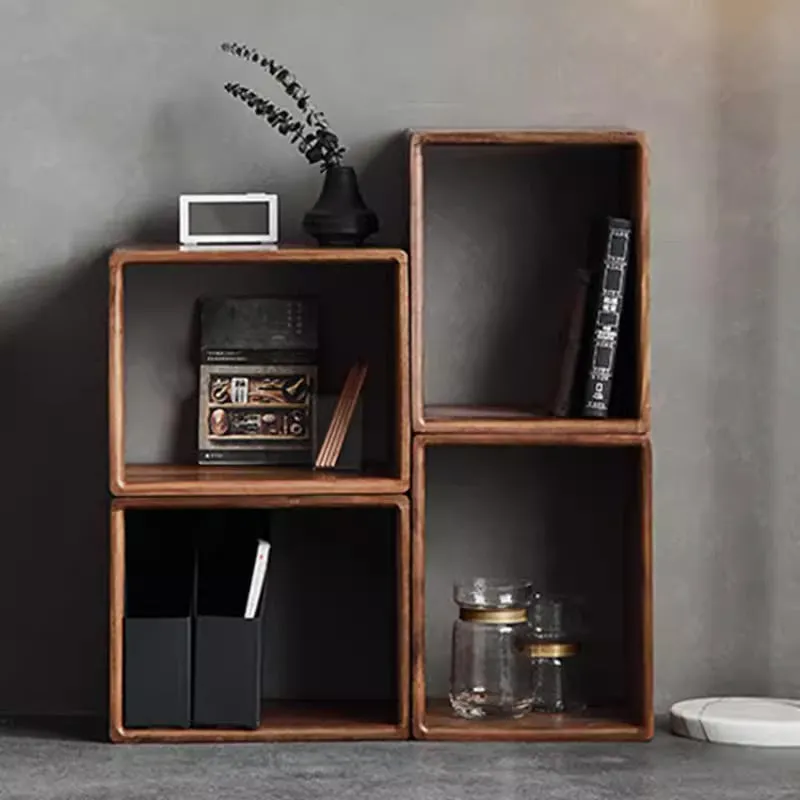 Tora Solid Wood Modular Shelving Unit