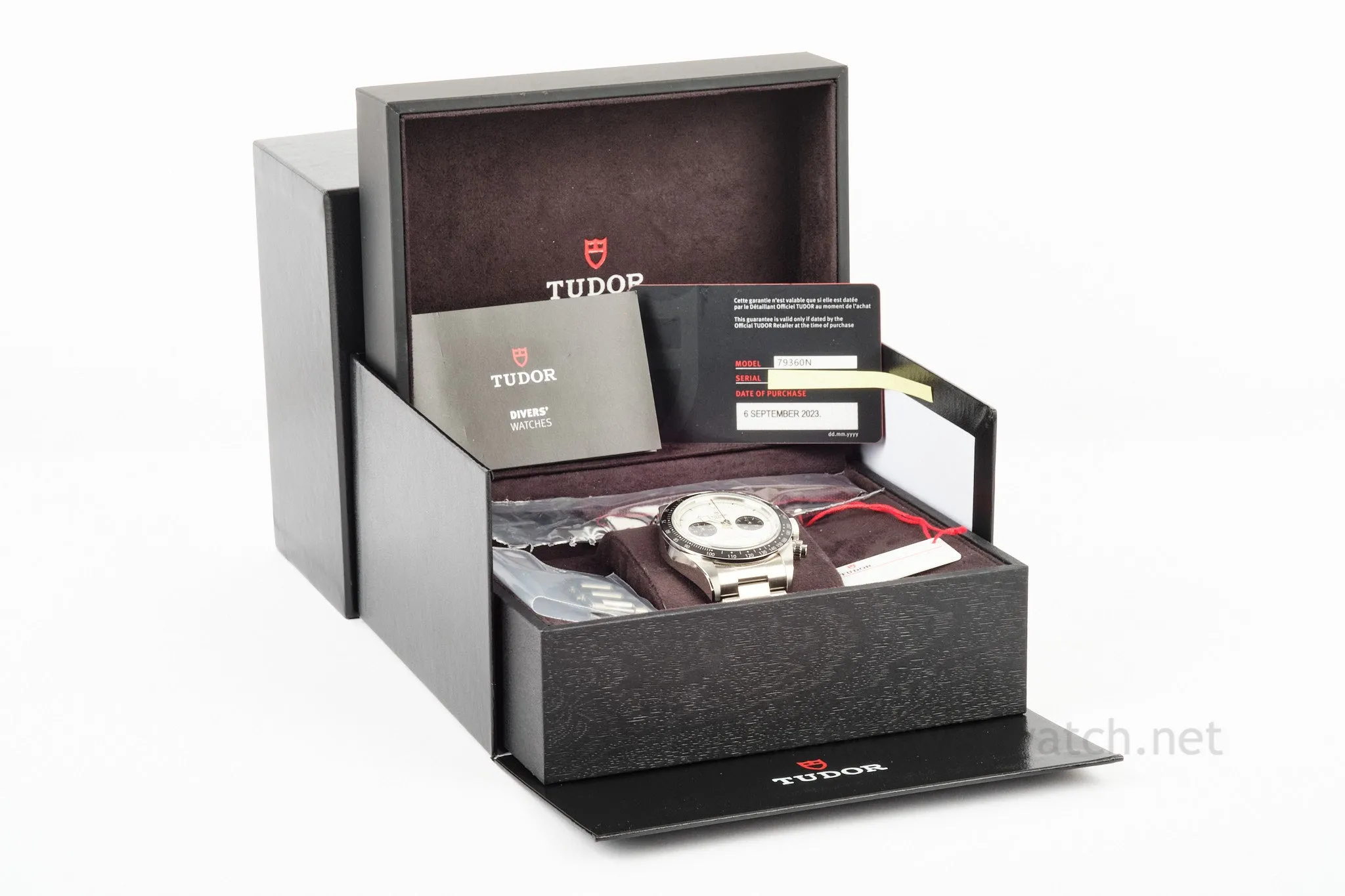 TUDOR 79360N Black Bay Chrono "PANDA" COMPLETE SET 09-2023