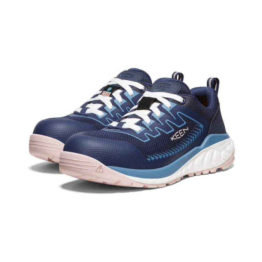 Women's CSA Arvada Work Sneaker (Carbon-Fiber Toe)  |  Naval Academy/Peach Whip